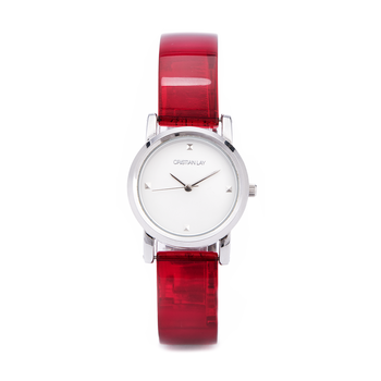 Relógio red aqueous