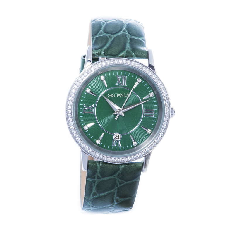 Relógio coco verde mulher
