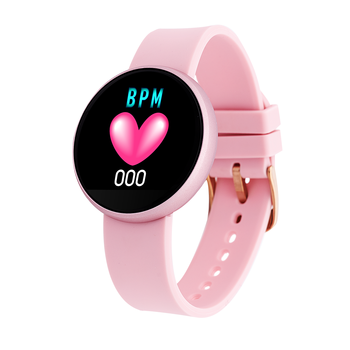 Relógio smartwatch pink