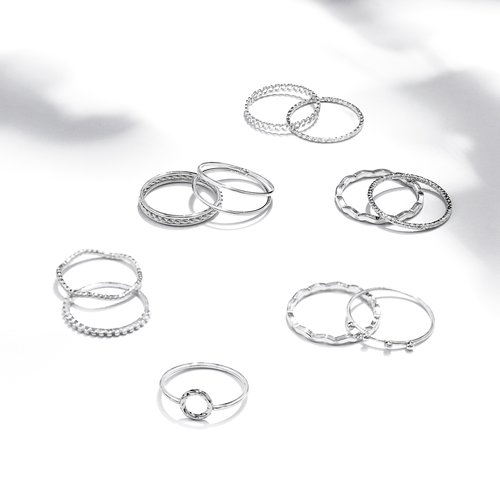 Set anello in argento