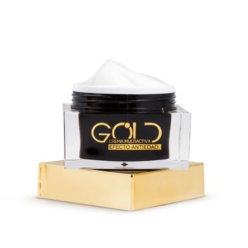 Crema facial multiactiva efecto antiedad Gold