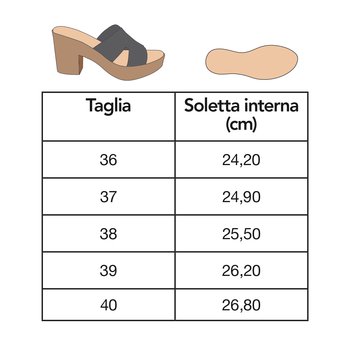 Sandalo in pelle nera - Made in Spain