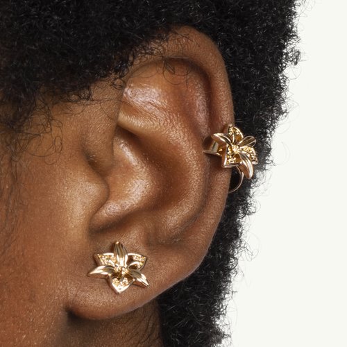 Set di orecchini ear cuff