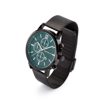 Relógio black & green