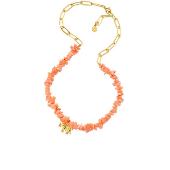 Parure girocollo corallo - Gioielli - Collane - di Creandomania | su Parure girocollo corallo - Gioielli - Collane - di Creandomania | su