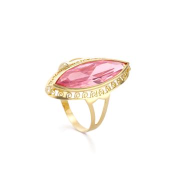 Anello pink stone