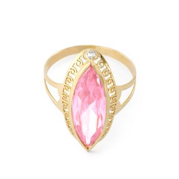 Anel  pink stone